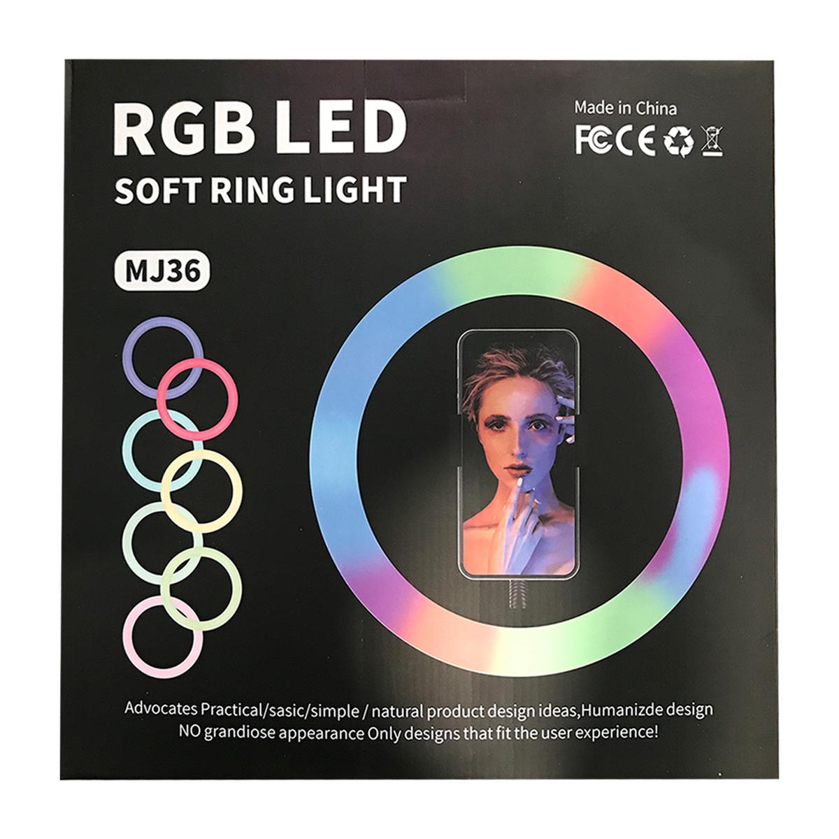 MJ36 14 inch 36cm RGB soft RIng Light