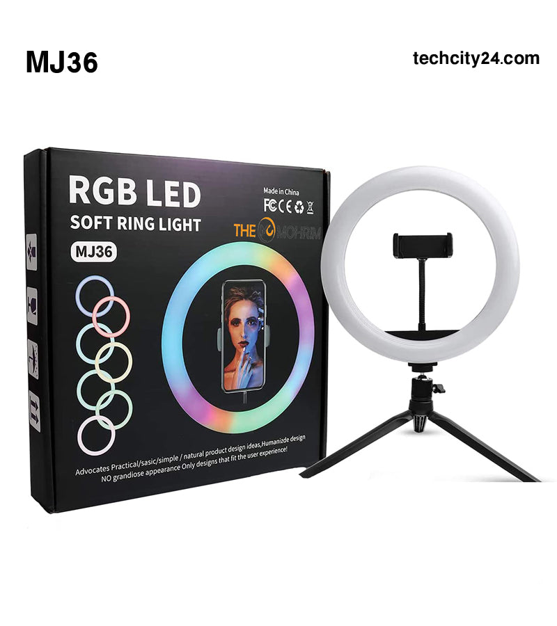 MJ36 14 inch 36cm RGB soft RIng Light